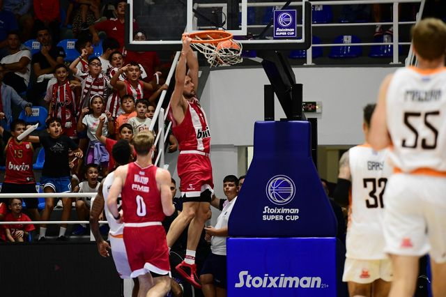 Stoiximan SUPER CUP, Ολυμπιακός – Προμηθέας 92-83: Τέταρτο συνεχόμενο τρόπαιο για τους Πειραιώτες