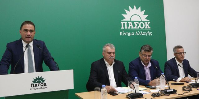 Την τριτη συνεντευξη τυπου εδωσαν σημερα Βουλευτες και Τομεαρχες του ΠΑΣΟΚ