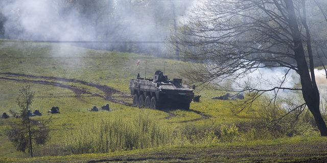 Πολωνοί στρατιώτες, φωτογραφία αρχείου