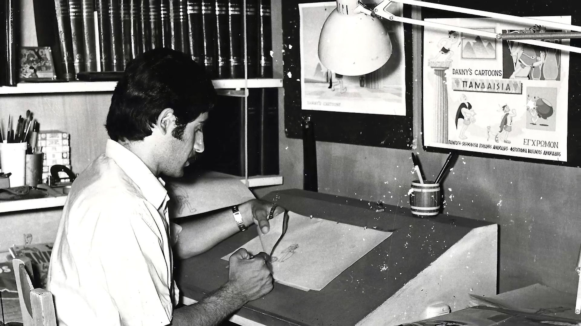 Το πρώτο στούντιο του Ιορδάνη Ανανιάδη