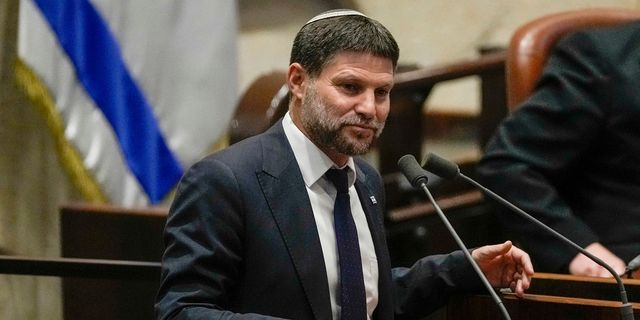 Ο ακροδεξιός υπουργός Οικονομικών, Μπεζαλέλ Σμότριχ