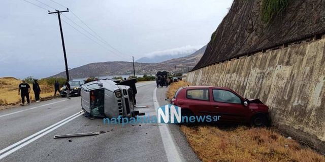 Τραγωδία στο Γαλαξίδι: Δύο νεκροί μετά από σφοδρή σύγκρουση αυτοκινήτων