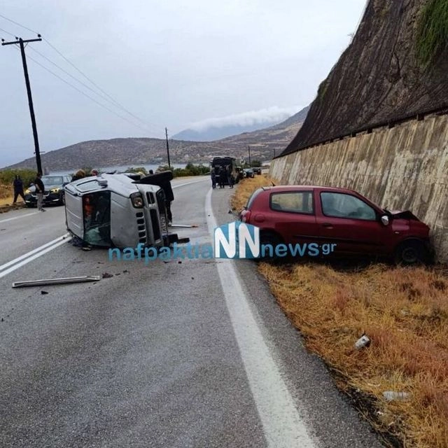 Τραγωδία στο Γαλαξίδι: Δύο νεκροί μετά από σφοδρή σύγκρουση αυτοκινήτων