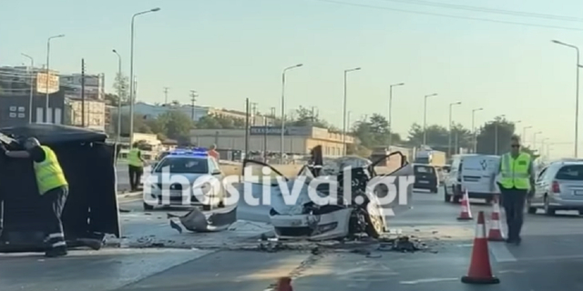 Θανατηφόρο τροχαίο στην Εγνατία: ΙΧ τούμπαρε και πέρασε στο αντίθετο ρεύμα