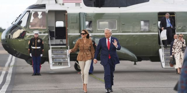 Αναγκαστική προσγείωση για το ελικόπτερο που μετέφερε Ντόναλντ και Μελάνια Τραμπ