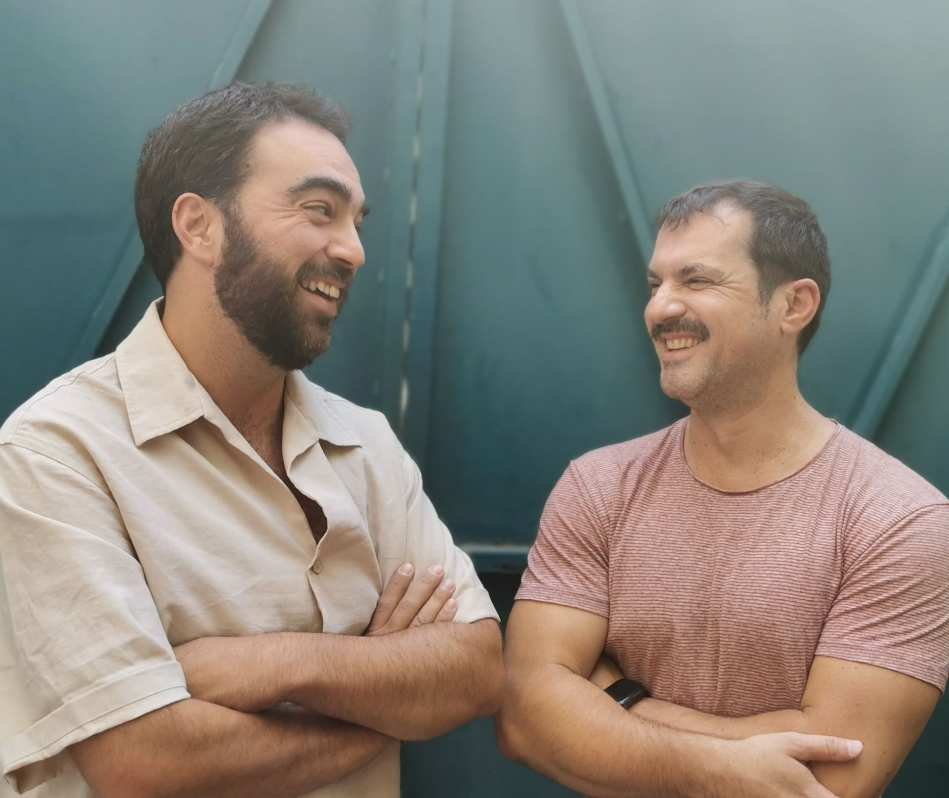 Ο Άρης Λάσκος και ο Βαλάντης Φράγκος