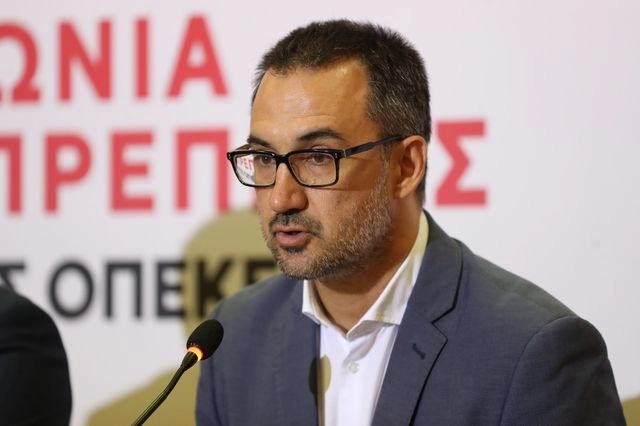 Συνέντευξη τύπου του Προέδρου της "Νέας Αριστεράς", Αλέξη Χαρίτση στα πλαίσια της 89ης ΔΕΘ