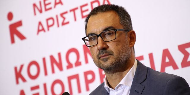 Συνέντευξη τύπου του Προέδρου της "Νέας Αριστεράς", Αλέξη Χαρίτση στα πλαίσια της 89ης Διεθνούς Έκθεσης Θεσσαλονίκης,