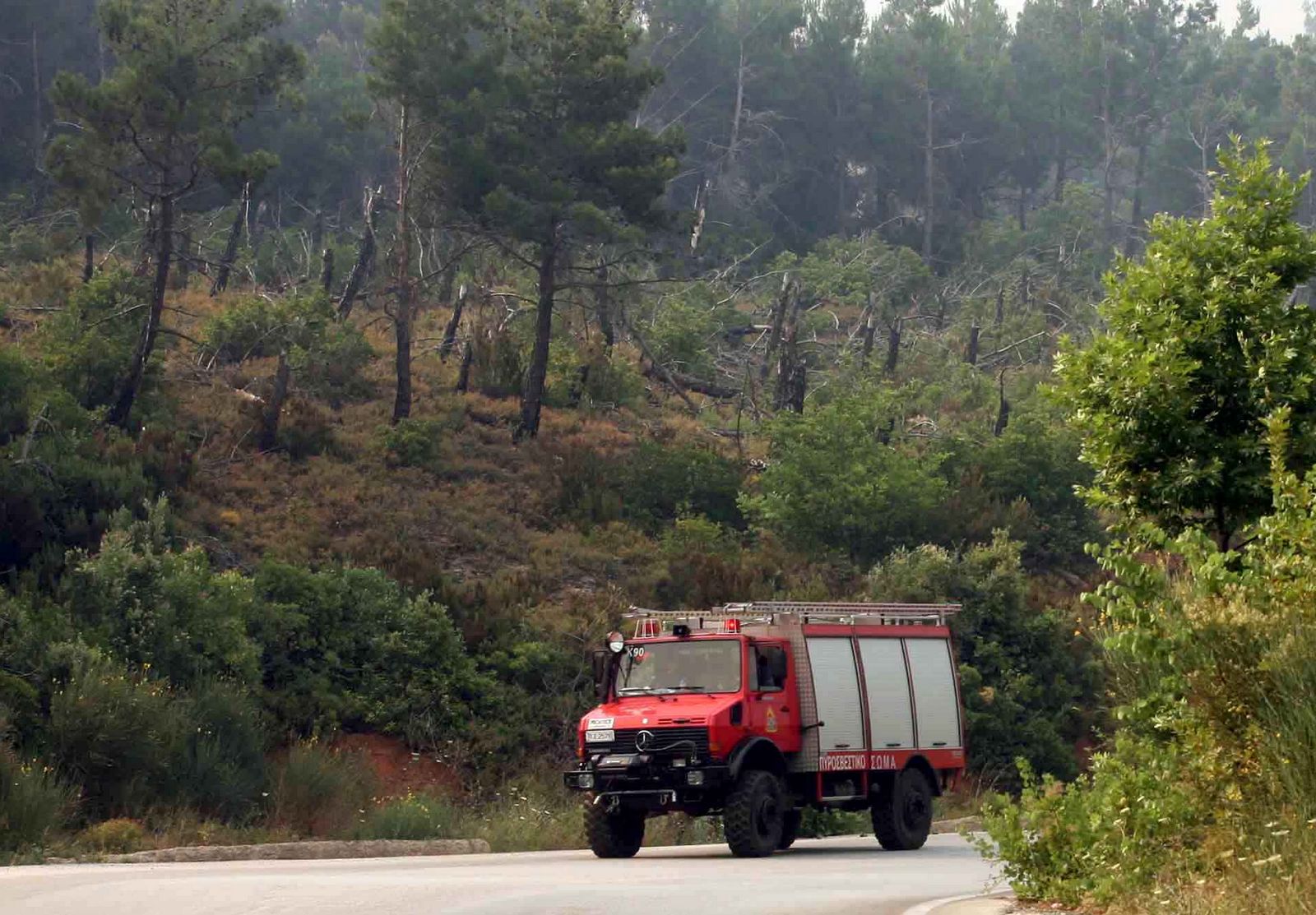 Υψηλός κίνδυνος πυρκαγιάς σε 5 περιοχές την Τετάρτη (29/7) – Χάρτης