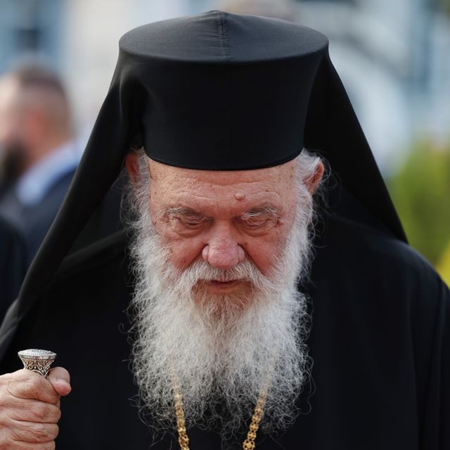 Ο Αρχιεπίσκοπος Ιερώνυμος