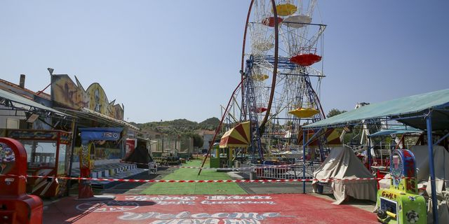 Το λούνα παρκ στην Χαλκιδική (αρχείο)