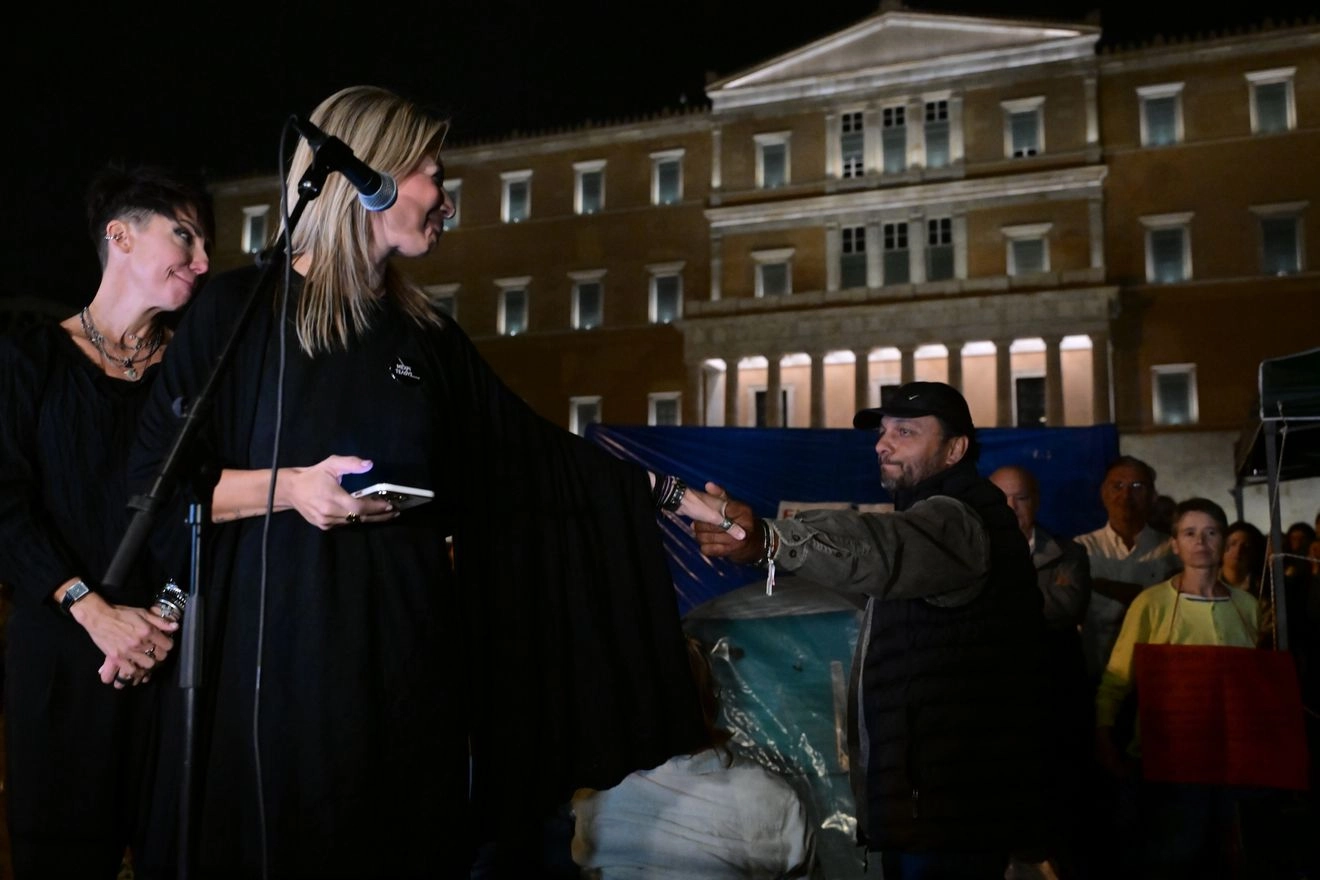 Συγκέντρωση αλληλεγγύης στον απεργό πείνας Πάνο Ρούτσι