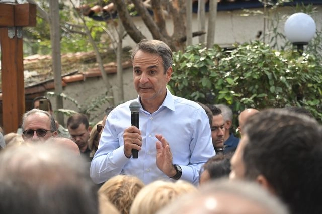 Ο Πρωθυπουργός Κυριάκος Μητσοτάκης