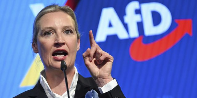 H Alice Weidel από το κόμμα των AfD της Γερμανίας