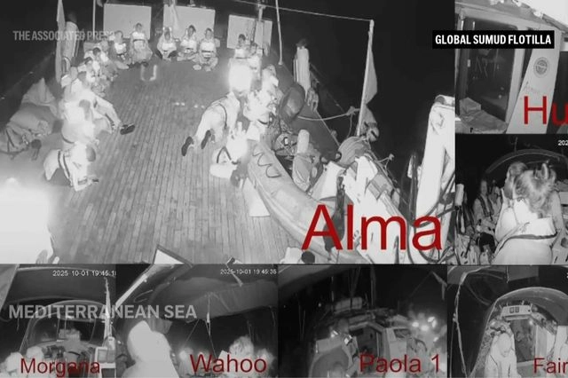 Global Sumud Flotilla: Ξεκίνησε η αναχαίτιση του στολίσκου – Το Ισραήλ ζητά να αλλάξει πορεία