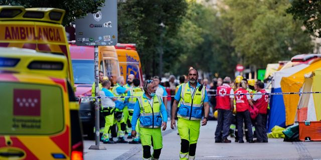 Μαδρίτη: 4 νεκροί και αρκετοί τραυματίες από την κατάρρευση κτιρίου