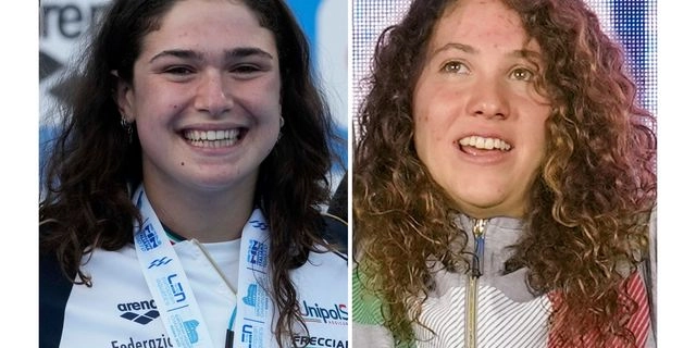 Οι Ιταλίδες κολυμβήτριες Benedetta Pilato και Chiara Tarantino