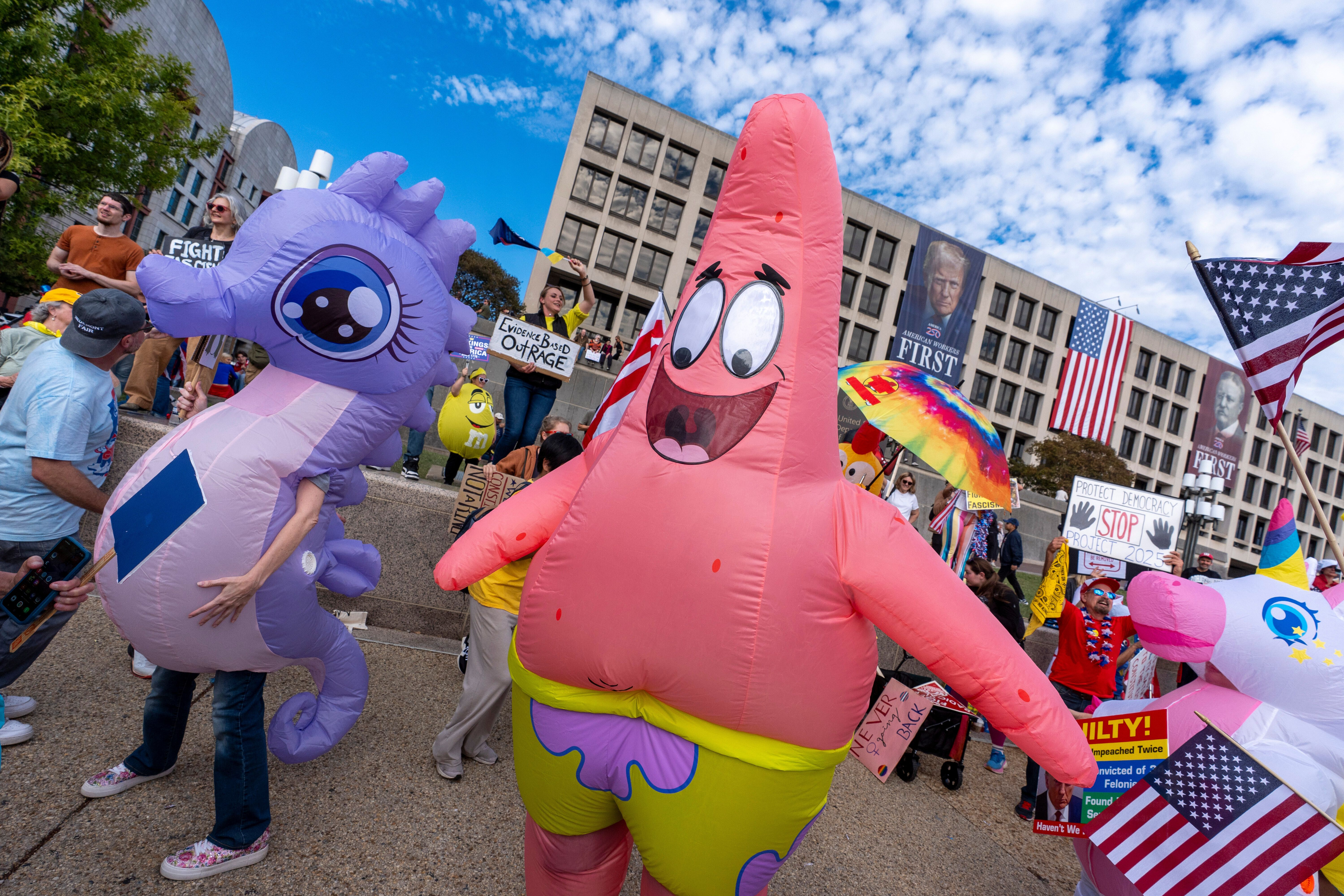 Διαδηλωτές στην Ουάσιγκτον