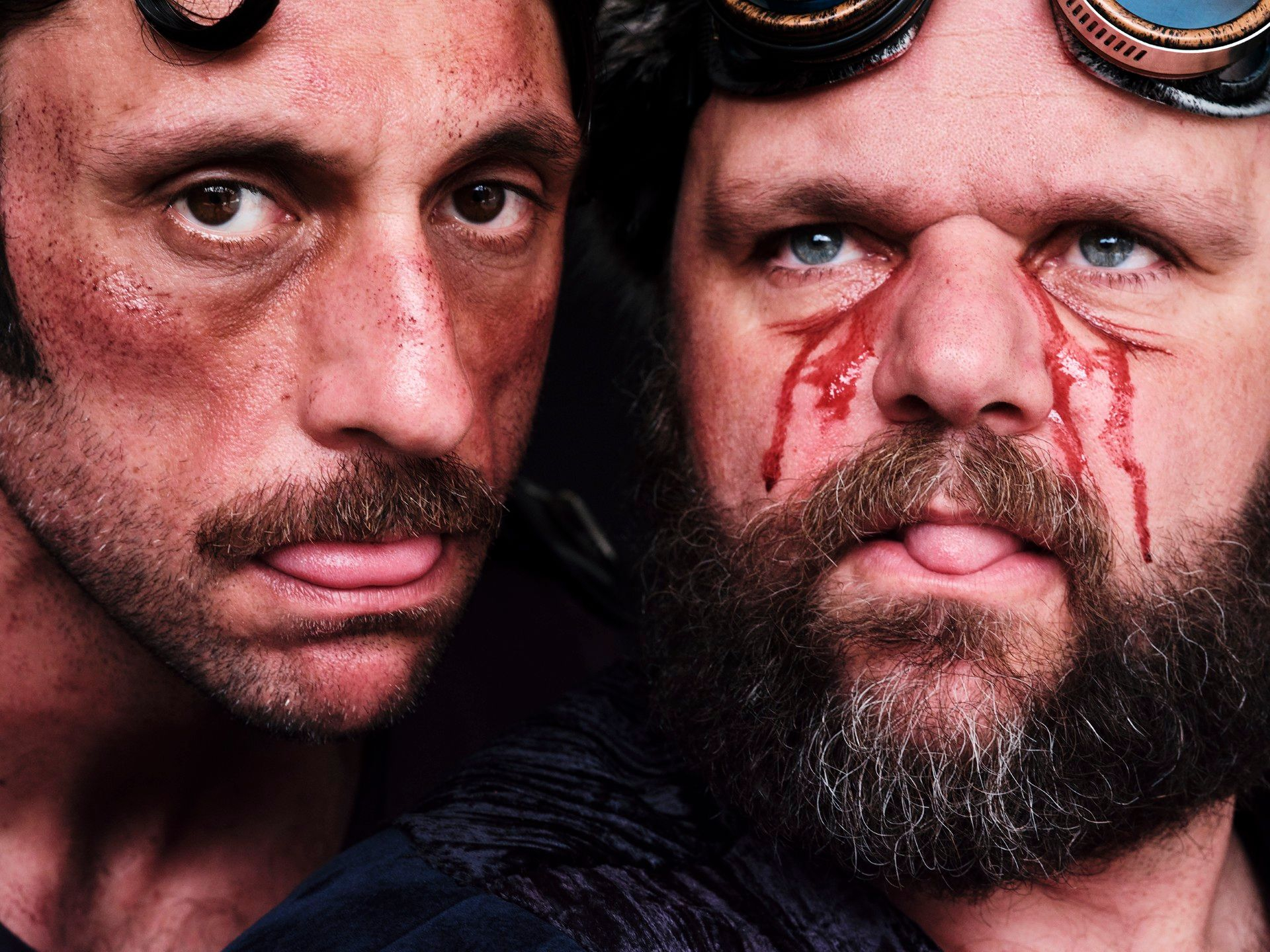 Ο Γιώργος Χρυστοστόμου και ο Μάκης Παπαδημητρίου