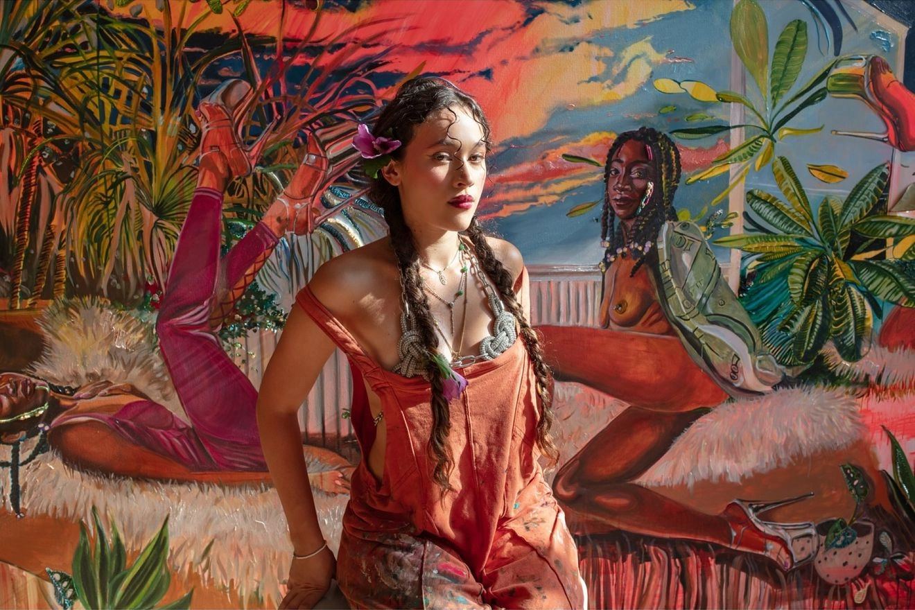 Gisela McDaniel. Image courtesy the artist and Pilar Corrias, London_Photo by Rachel Stern