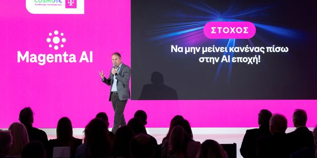 Η COSMOTE TELEKOM φέρνει τη δύναμη του ΑΙ σε όλους με το Magenta AI