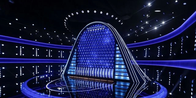 Τα σκηνικά του τηλεπαιχνιδιού "The Wall"