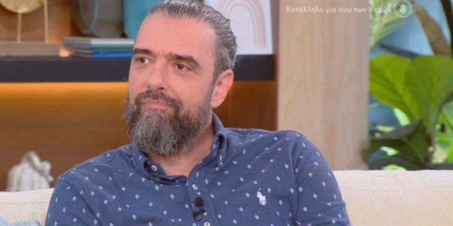 Ο Σωτήρης Τσαφούλιας στην εκπομπή "Buongiorno"