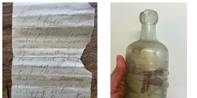 Βρέθηκε μπουκάλι με μηνύματα στρατιωτών του Α’ Παγκοσμίου Πολέμου στην Αυστραλία