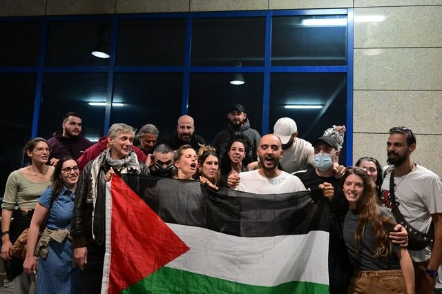 Ακτιβιστές του Global Sumud Flotilla