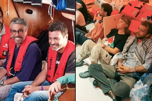 Η Γκρέτα Τούνμπεργκ και άλλοι ακτιβιστές