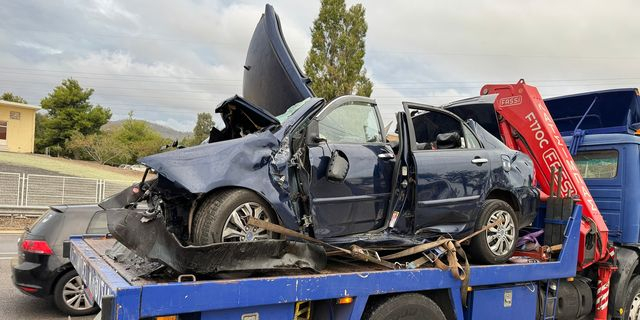 Τροχαίο δυστήχημα στα διόδια Αφιδνών