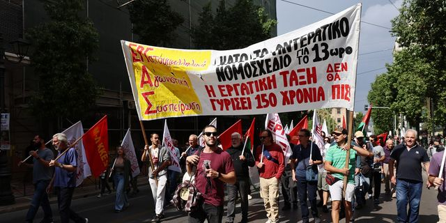 Απεργία: Ηχηρό μήνυμα των εργαζομένων απέναντι στο 13ωρο της Κεραμέως