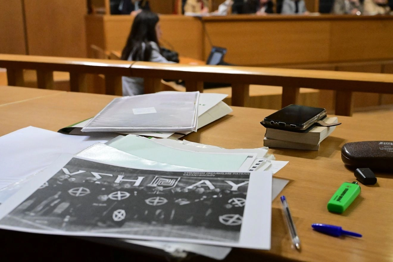 Δίκη της "Χρυσής Αυγής" σε δεύτερο βαθμό στο Εφετείο Αθηνών, Τετάρτη 8 Οκτωβρίου 2025.