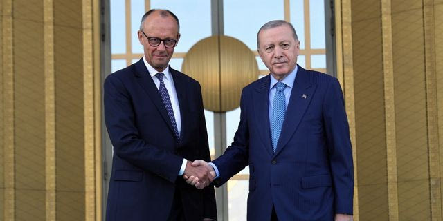 Ταγίπ Ερντογάν και Φρίντριχ Μερτς