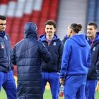 Η εθνική πριν το ματς με τη Σκωτία