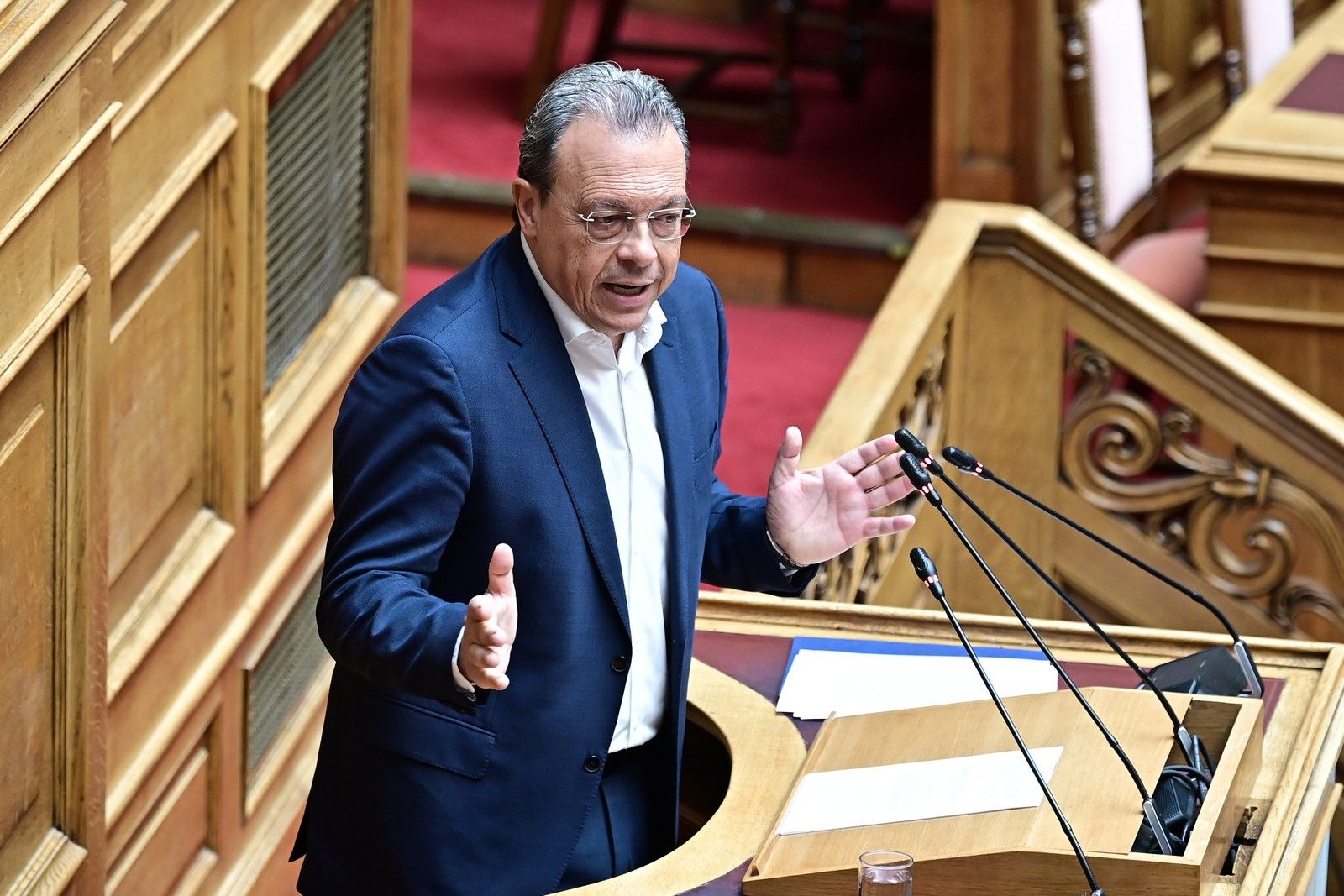 Ο Σωκράτης Φάμελλος στη Βουλή