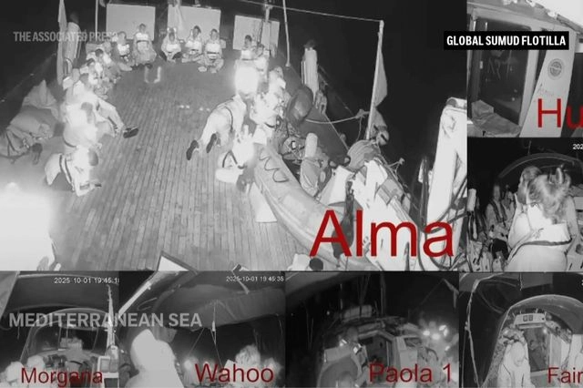 Αναχαίτιση πλοίων του Global Sumud Flotilla
