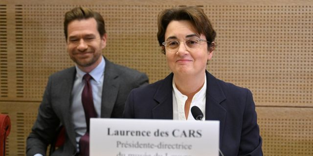 Η πρόεδρος του Μουσείου του Λούβρου, Λόρενς ντε Καρς