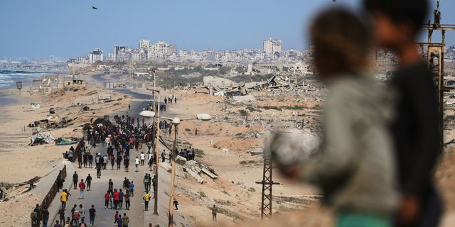 Εκτοπισμένοι στη Γάζα μετά την ιστορική συμφωνία Ισραήλ - Χαμάς