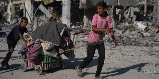 Παλαιστίνιοι στη Γάζα