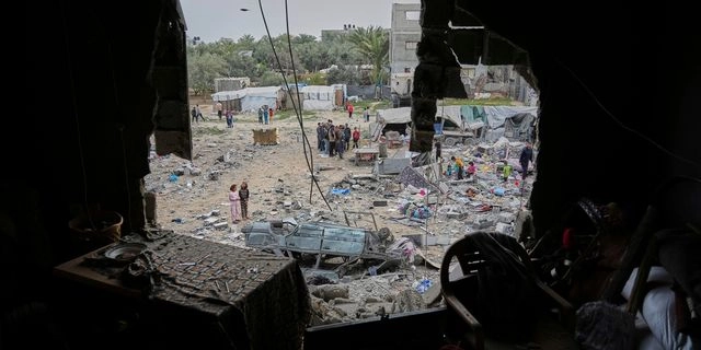Η ισοπεδωμένη από ισραηλινούς βομβαρδισμούς Γάζα