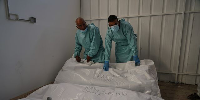 Σοροί σε νοσοκομείο της Γάζας