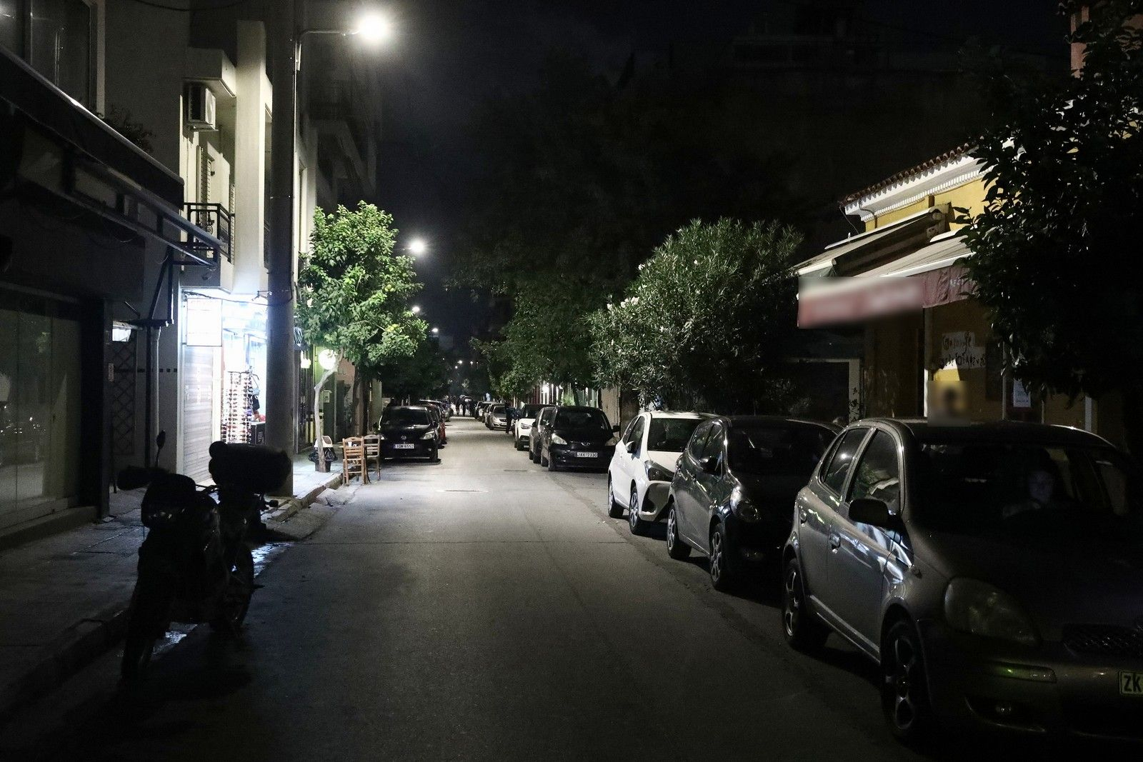 Το σημείο όπου έχασε τη ζωή της, έξω από το μπαρ που διασκέδαζε στο Γκάζι τα ξημερώματα της Κυριακής, η 16χρονη