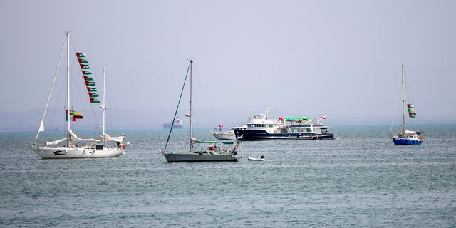 Πλοία του στολίσκου Global Sumud Flotilla