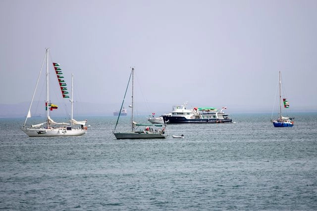 Πλοία του στολίσκου Global Sumud Flotilla