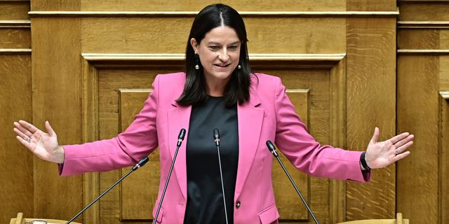 Η Νίκη Κεραμέως στη Βουλή