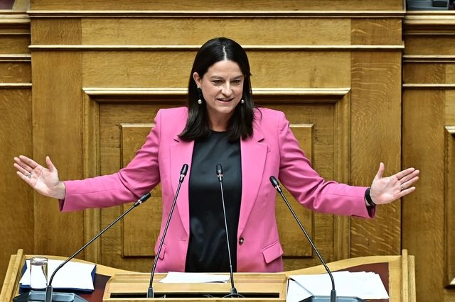 Η Νίκη Κεραμέως στη Βουλή