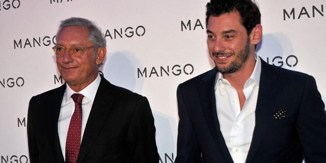 Ο ιδρυτής της Mango, Isak Andic και ο γιος του Jonathan Andic