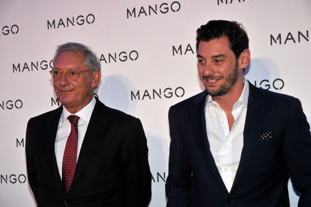 Ο ιδρυτής της Mango, Isak Andic και ο γιος του Jonathan Andic