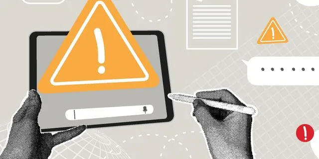 work email with exclamation marks